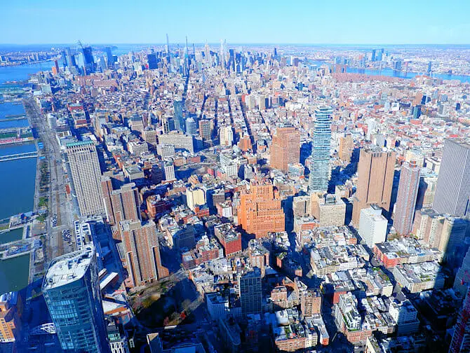 Billets pour le One World Observatory - Vue sur Manhattan