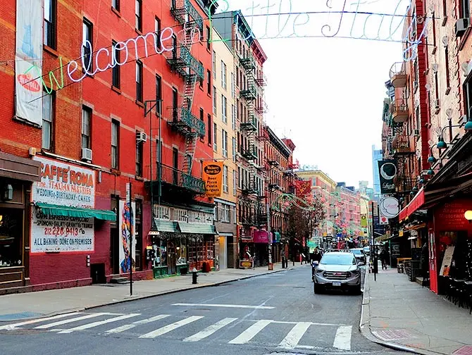 Que faire à Little Italy New York - Welcome Sign