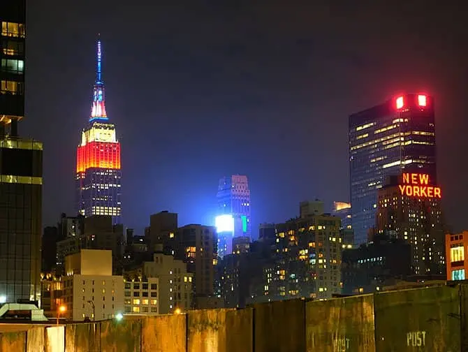 Que faire à Midtown Manhattan - Empire State Building de nuit
