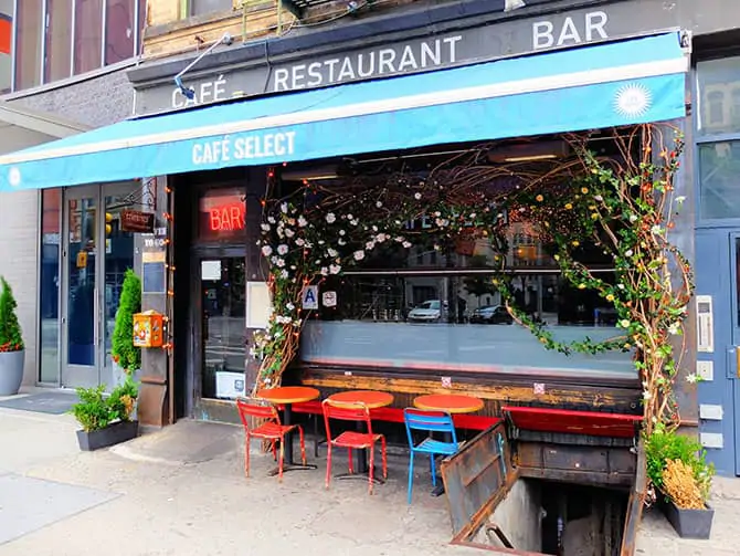 Que faire à SoHo New York - Cafe Select