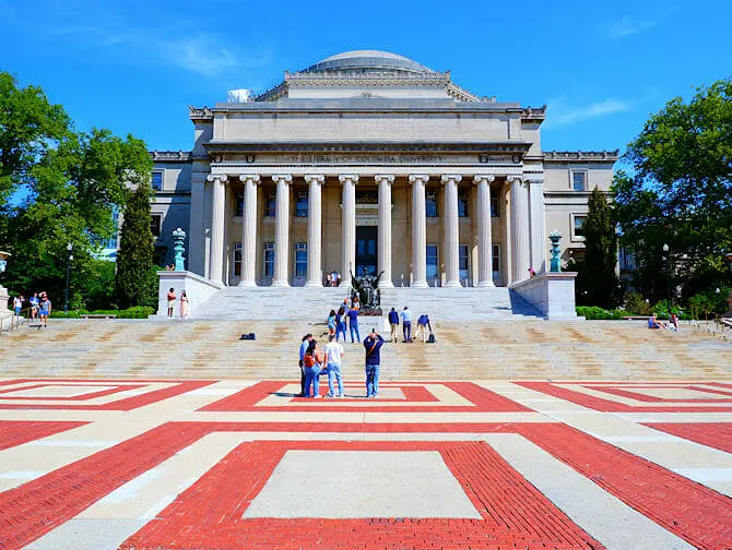 Que faire dans l'Upper West Side à New York - Columbia University