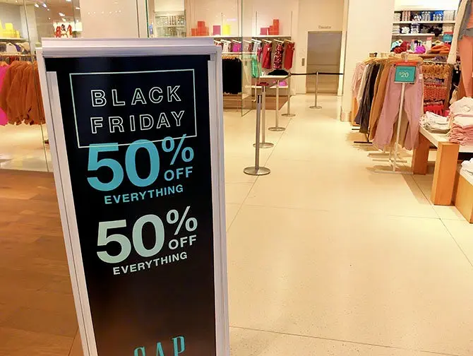 Les soldes &agrave; New York - Black Friday