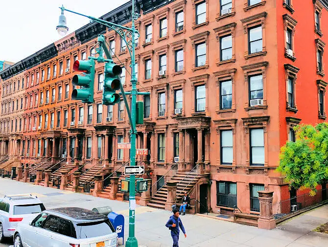 Que faire à Harlem - Brownstones