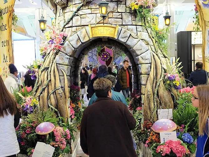 Macy’s a New York - Décorations du Flower Show 