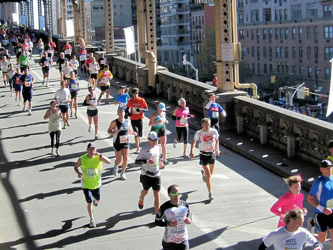 Marathon à New York