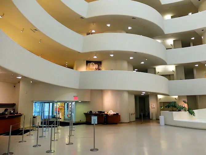 Guggenheim Museum à New York - architecture