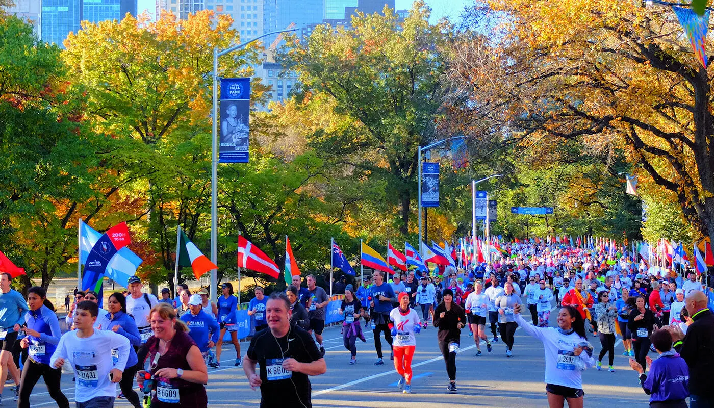 New York Marathon - Marathoniens Central Park