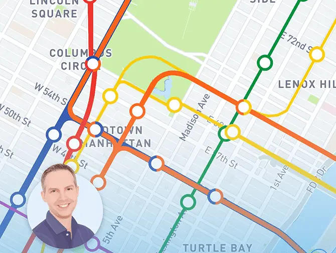 Métro à New York - Eric's New York App