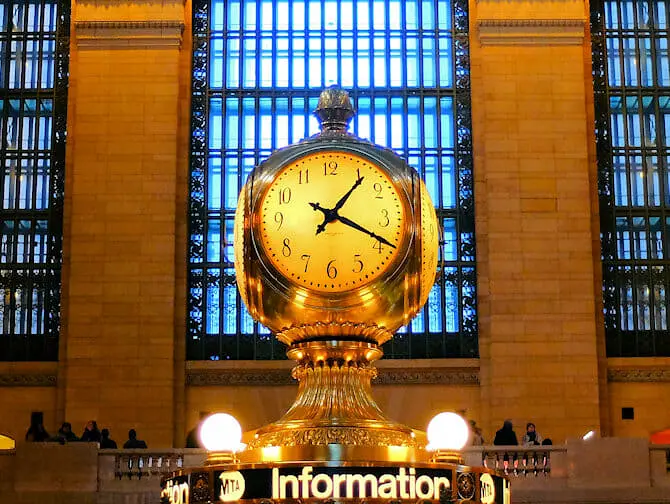 Heures d'ouverture à New York