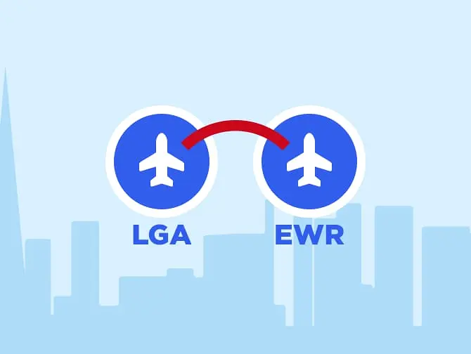 Transfert de Newark à LaGuardia et de LaGuardia à Newark