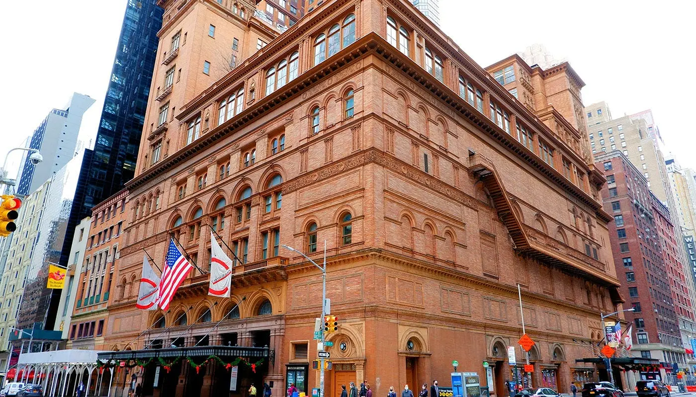 Carnegie Hall à New York - Salle de Concerts