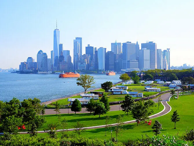 Que faire sur Governors Island - Skyline