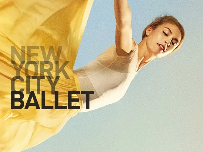 Billets pour un ballet a New York