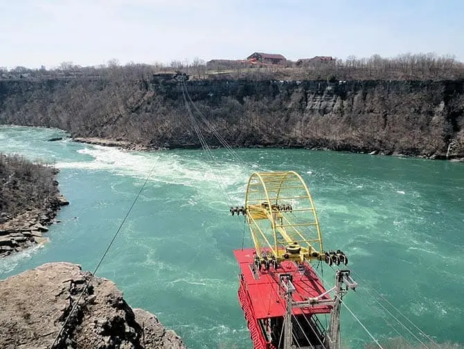 Excursion de New York aux Niagara Falls en avion - Tourbillon aux Chutes du Niagara