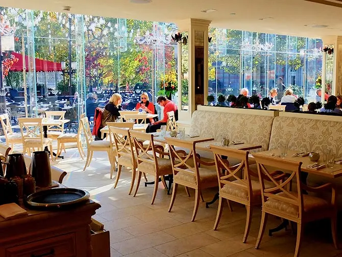 Central Park à New York - Tavern on the Green Restaurant