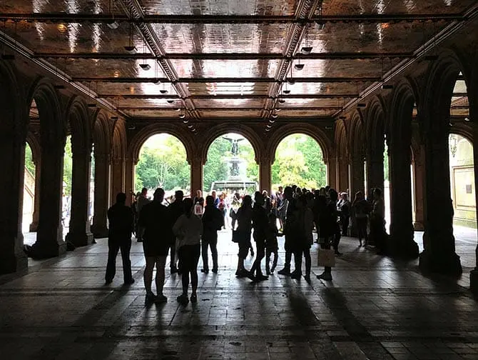 Central Park à New York - Bethesda Terrace