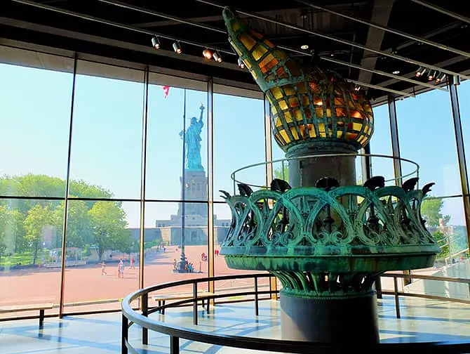 Statue de la Liberté - Torche