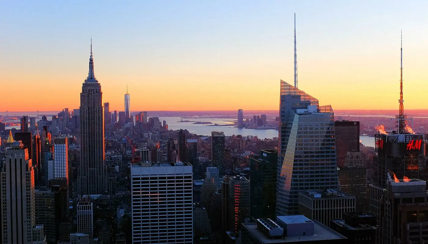 Billets pour le Top of the Rock - Vue sur le coucher du soleil