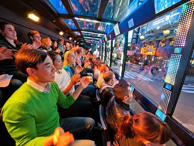 Intérieur de The Ride New York 