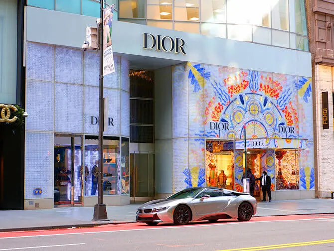 Shopping dans l'Upper East Side à New York - Vitrines