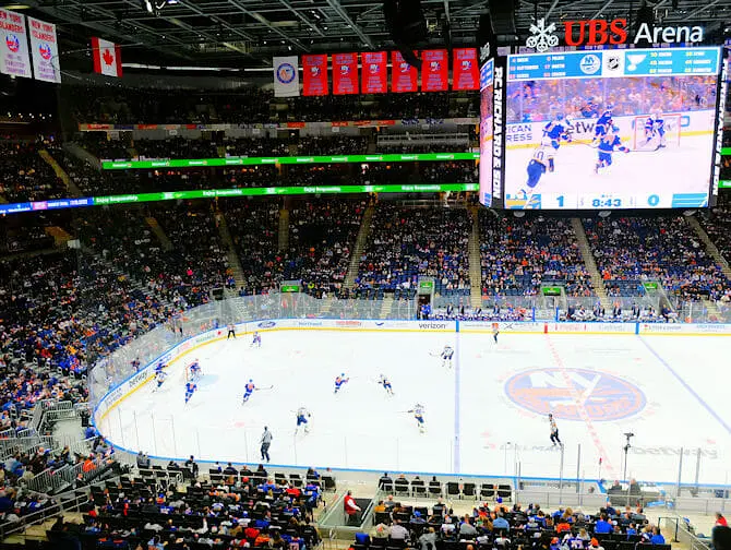 New York Islanders - Drapeau américain
