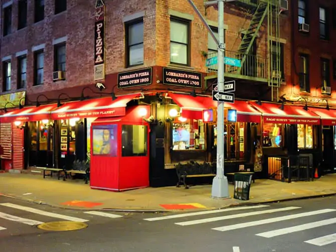 La meilleure pizza de New York - Lombardi's