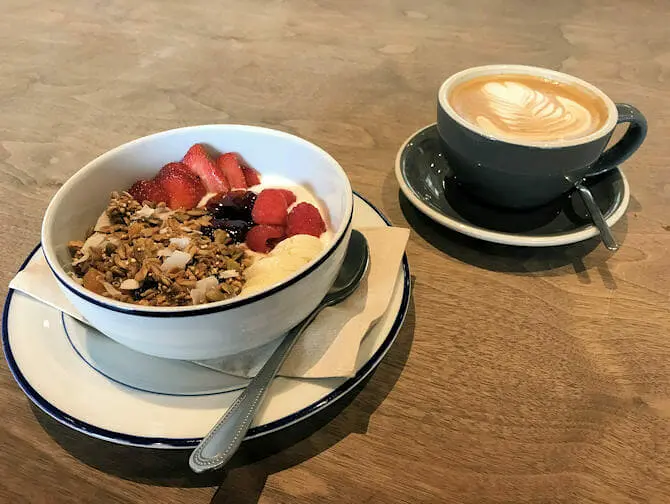 Petit-déjeuner à New York - petit déjeuner sain à New York