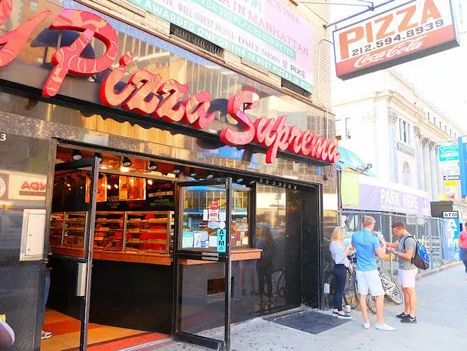 La meilleure pizza de New York - NY Pizza Suprema - 413 8th Avenue
