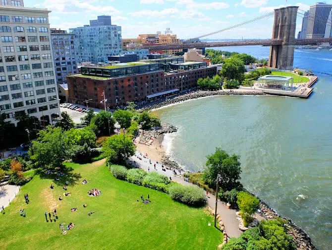 Les parcs à New York - Brooklyn Bridge Park