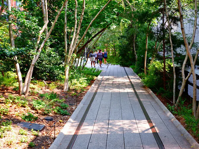 Les parcs &agrave; New York - High Line Park
