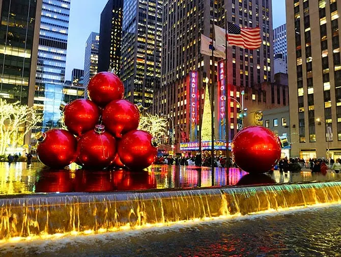 Noël à New York - Décorations