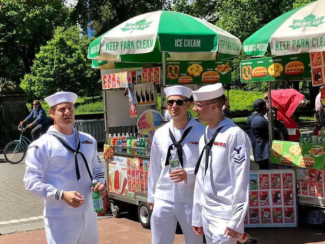 Fleet Week à New York - Marins