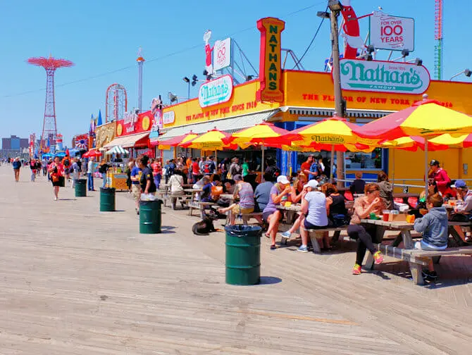 Memorial Day à New York - Avenue de Coney Island