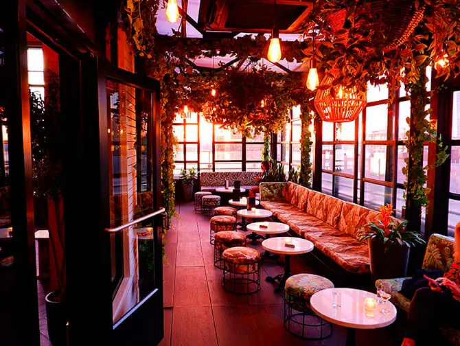 Meilleurs Rooftop Bars &agrave; New York - Gansevoort Hotel