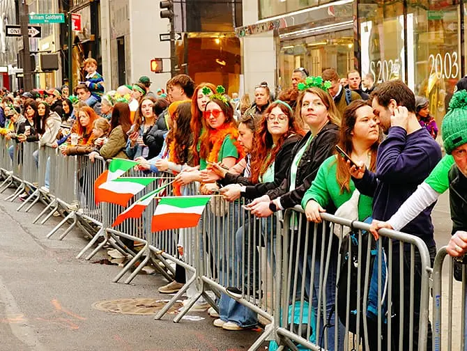 St. Patrick's Day à New York - Culture irlandaise