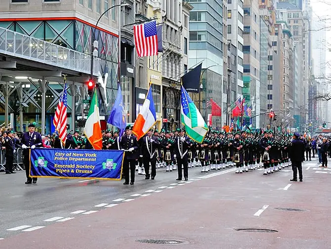 St. Patrick's Day à New York - St. Patrick's Parade à New York