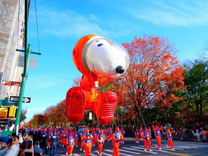 Thanksgiving à New York - Ballon Snoopy