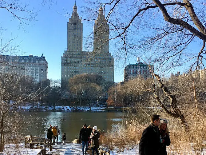 Le Jour de l'An à New York - Patinoire Central Park