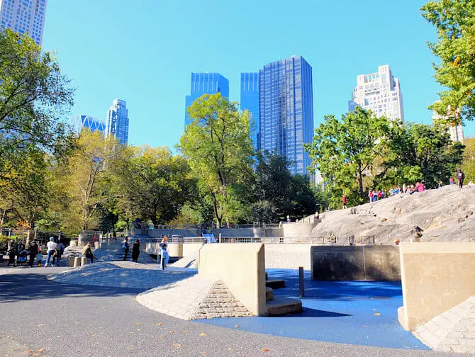 Aires de jeux à New York - Central Park Heckscher Playground