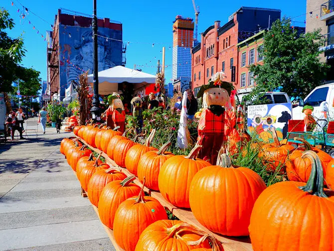Halloween à New York - Citrouilles