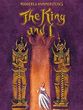 The King and I à Broadway - Affiche