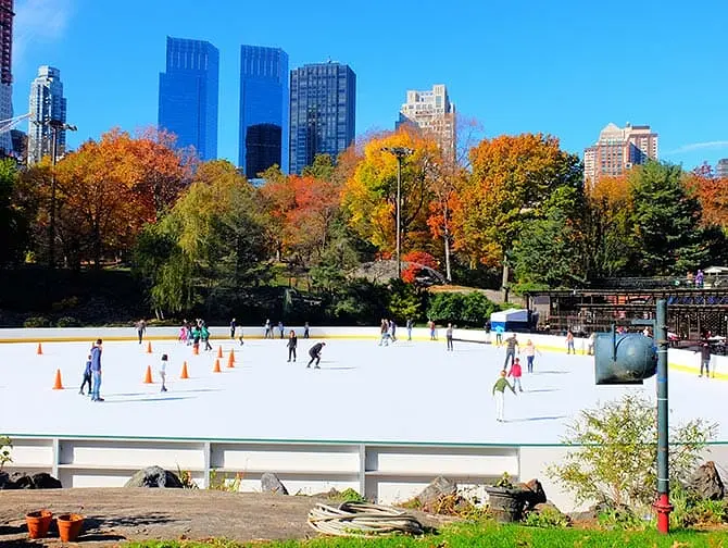 Visite guidée à pied des lieux de tournage dans Central Park - Wollman Rink