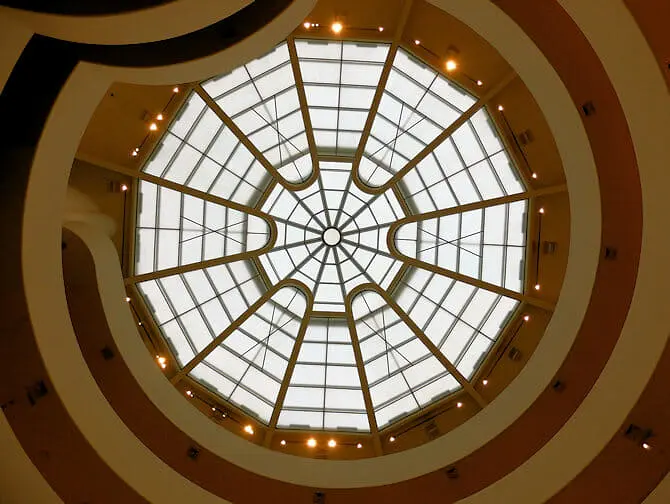 Guggenheim Museum à New York - Intérieur