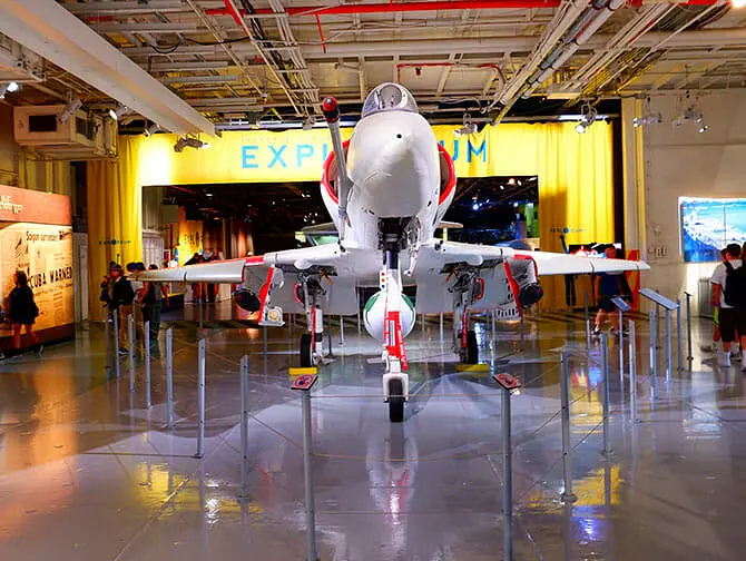 Intrepid Museum à New York - Avions de chasse