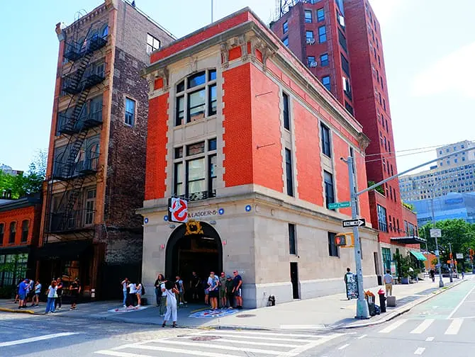 Visite guidée du cinéma et de la télévision à New York- Ghostbusters