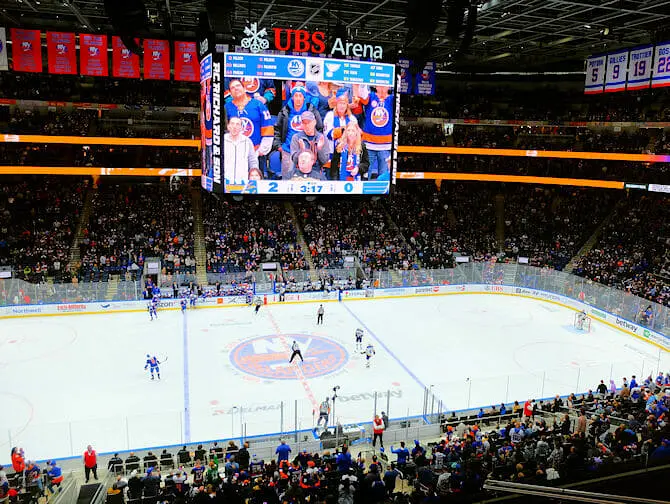 New York Islanders - la foule
