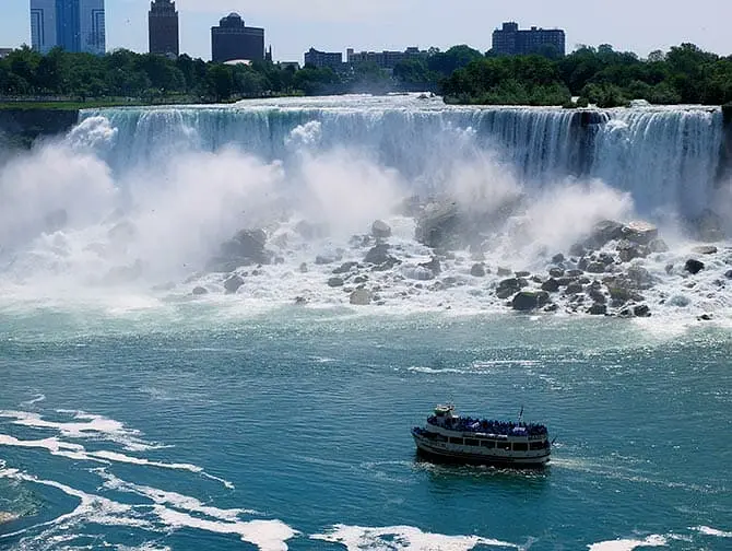 Excursion de New York aux Niagara Falls - Tour en Bateau
