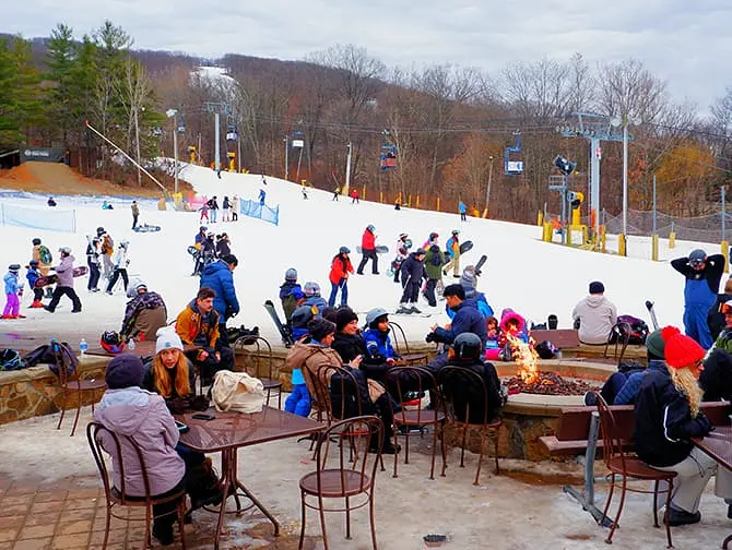 Excursion de ski ou de snowboard à New York - Ambiance