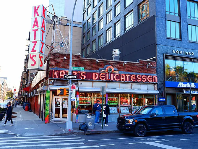 Quoi faire à Lower East Side - Katz's Deli