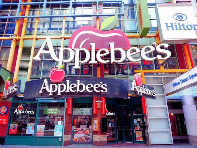 Restaurants pour enfants à New York - applebees